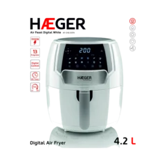 Дигитална фритеза на воздух HAEGER Air Feast White 4.2L — Фотографија на производот 2