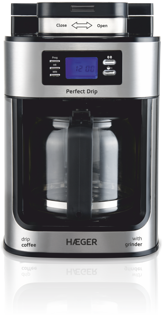 Кафе апарат со мелница HAEGER Perfect Drip 10 шолји