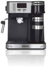 Комбиниран кафе апарат HAEGER Multi Coffee 15 bar