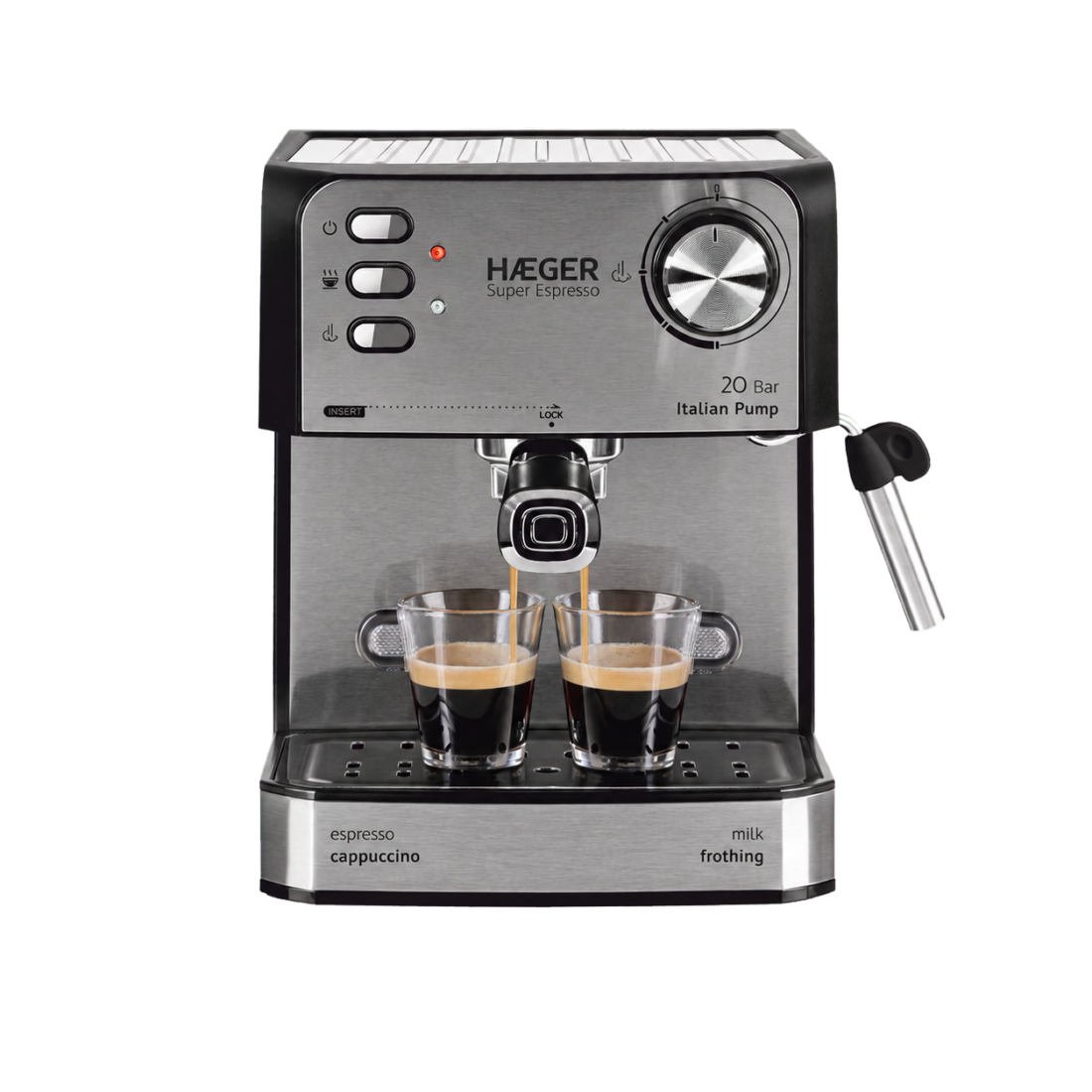 Еспресо апарат HAEGER Super Expresso 20 bar