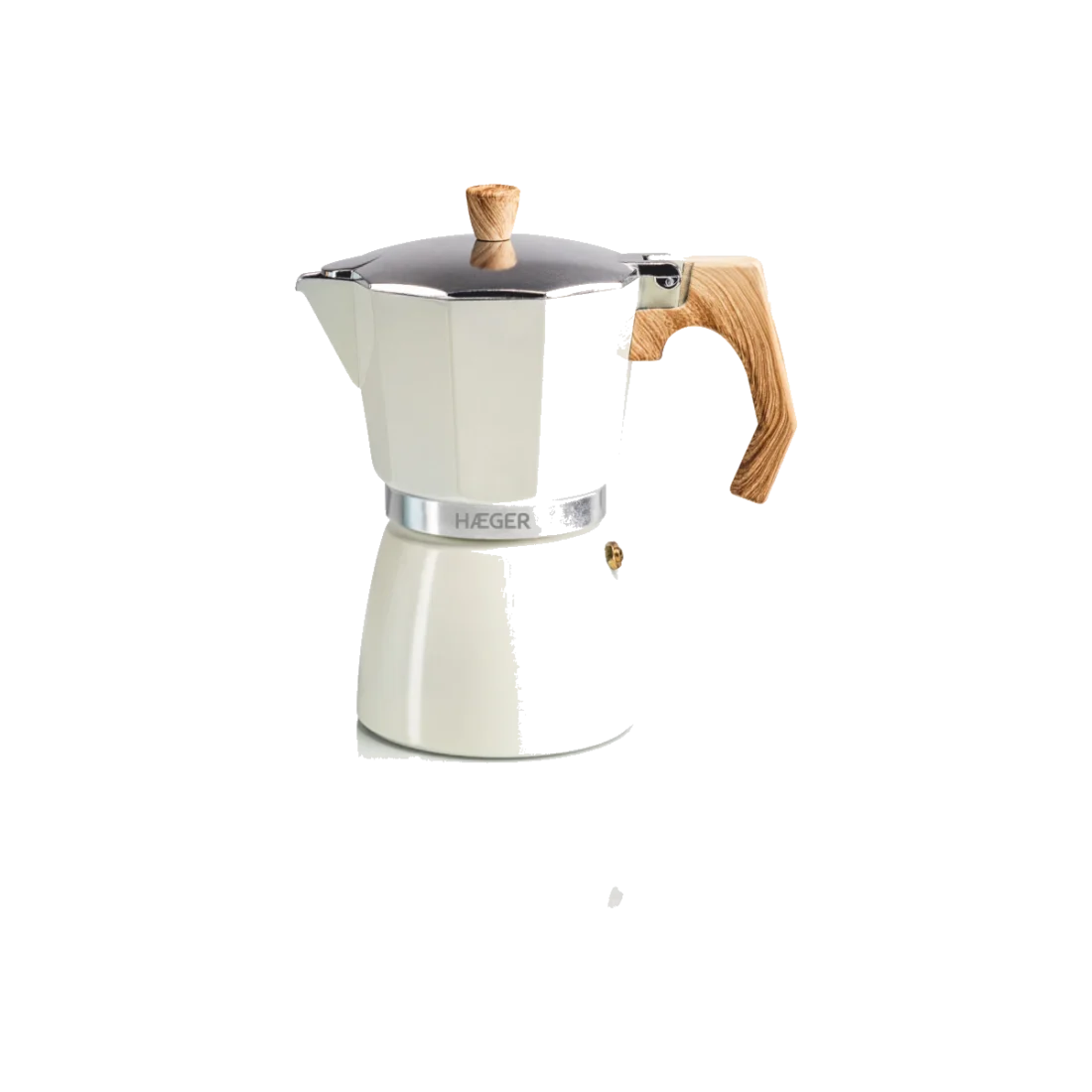 Мока апарат HAEGER MOKA POT 6 BEIGE
