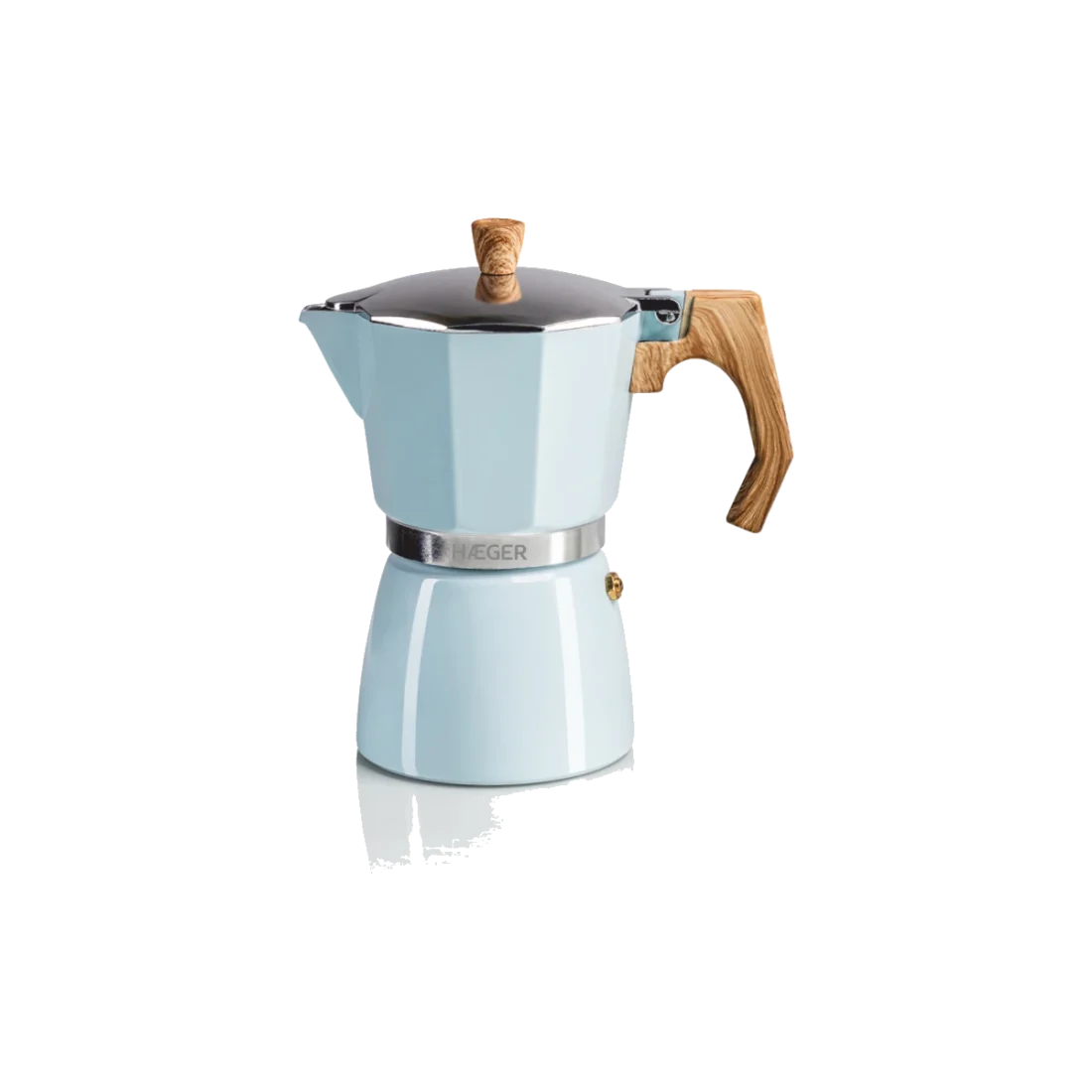 Мока апарат HAEGER MOKA POT 6 BLUE