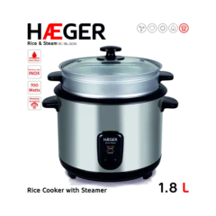 Апарат за ориз HAEGER RICE & STEAM — Фотографија на производот 3